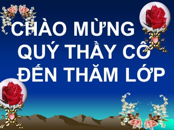 Bài giảng môn Đại số Lớp 6 - Chương 2 - Bài 1: Làm quen với số nguyên âm (Bản chuẩn kiến thức)