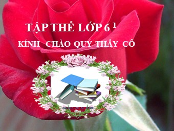 Bài giảng môn Đại số Lớp 6 - Chương 2 - Bài 1: Làm quen với số nguyên âm (Bản đẹp)