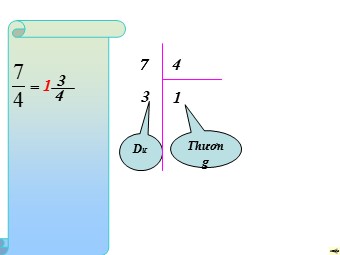 Bài giảng môn Đại số Lớp 6 - Chương 3 - Bài 13: Hỗn số. Số thập phân. Phần trăm