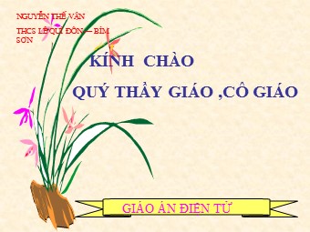 Bài giảng Đại số Lớp 6 - Chương 1 - Bài 10: Tính chất chia hết của một tổng - Nguyễn Thế Vận