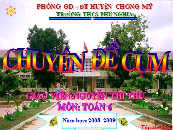 Bài giảng Đại số Lớp 6 - Chương 2 - Bài 5: Cộng hai số nguyên khác dấu - Nguyễn Thị Thu