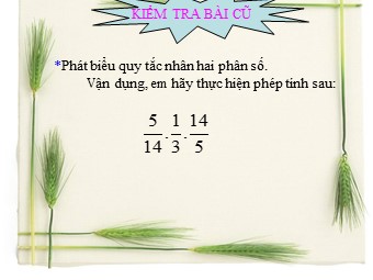 Bài giảng Đại số Lớp 6 - Chương 3 - Bài 11: Tính chất cơ bản của phép nhân phân số (Chuẩn kĩ năng)