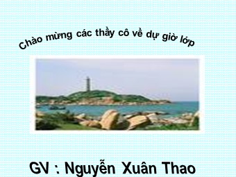 Bài giảng Đại số Lớp 6 - Chương 3 - Bài 5: Quy đồng mẫu nhiều phân số - Nguyễn Xuân Thao