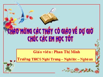 Bài giảng Đại số Lớp 6 - Chương 3 - Bài 9: Phép trừ phân số - Phan Thị Minh