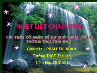 Bài giảng Đại số Lớp 6 - Tiết 48: Luyện tập tính chất phép cộng số nguyên - Phạm Thị Xuân