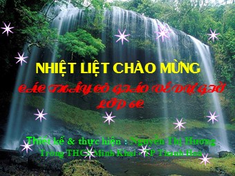 Bài giảng Đại số Lớp 6 - Tiết 72: Luyện tập - Nguyễn Thị Hương