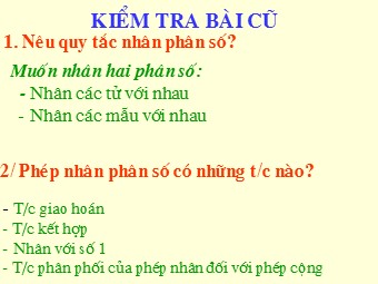 Bài giảng Đại số Lớp 6 - Tiết 86: Luyện tập (Bản mới)