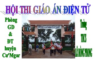 Bài giảng Đại số Lớp 8 - Chương 1 - Bài 12: Chia đa thức một biến đã sắp xếp - Trường THCS Lê Hồng Phong