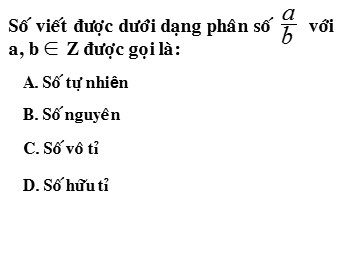 Bài giảng Đại số Lớp 8 - Chương 2 - Bài 1: Phân thức đại số (Bản chuẩn kiến thức)