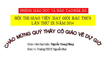 Bài giảng Đại số Lớp 8 - Chương 2 - Bài 3: Rút gọn phân thức (Bản mới)