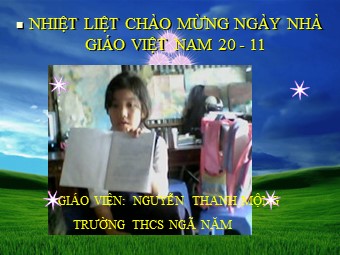 Bài giảng Đại số Lớp 8 - Chương 2 - Bài 3: Rút gọn phân thức - Nguyễn Thanh Mộng