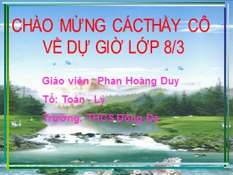 Bài giảng Đại số Lớp 8 - Chương 2 - Bài 4: Quy đồng mẫu thức nhiều phân thức - Phan Hoàng Duy