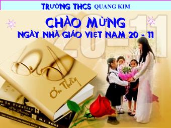 Bài giảng Đại số Lớp 8 - Chương 2 - Bài 4: Quy đồng mẫu thức nhiều phân thức - Trường THCS Quang Kim