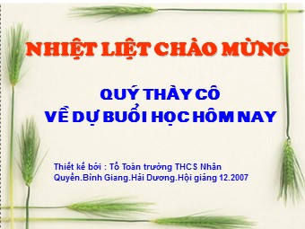 Bài giảng Đại số Lớp 8 - Chương 2 - Bài 5: Phép cộng các phân thức đại số - Trường THCS Nhân Quyền