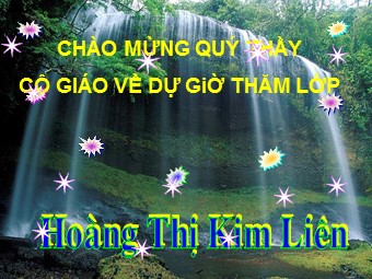 Bài giảng Đại số Lớp 8 - Chương 2 - Bài 9: Biến đổi các biểu thức hữu tỉ giá trị của phân thức - Hoàn Thị Kim Liên