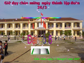 Bài giảng Đại số Lớp 8 - Chương 3 - Bài 2: Phương trình bậc nhất một ẩn và cách giải (Bản chuẩn kiến thức)