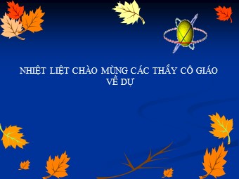 Bài giảng Đại số Lớp 8 - Chương 3 - Bài 3: Phương trình đưa được về dạng ax+b=0 (Bản hay)