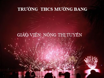 Bài giảng Đại số Lớp 8 - Chương 3 - Bài 4: Phương trình tích - Nông Thị Tuyến