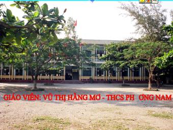 Bài giảng Đại số Lớp 8 - Chương 4 - Bài 2: Liên hệ giữa thứ tự và phép nhân - Vũ Thị Hằng Mơ