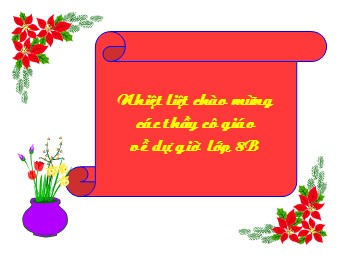 Bài giảng Đại số Lớp 8 - Tiết 43: Phương trình đưa được về dạng ax + b =0