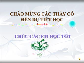 Bài giảng Đại số Lớp 8 - Tiết 57: Ôn tập chương 3