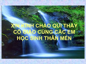 Bài giảng Hình học Lớp 8 - Tiết 53: Ôn tập chương 3