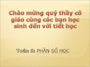 Bài giảng môn Đại số Khối 6 - Chương 2 - Bài 1: Làm quen với số nguyên âm (Bản chuẩn kiến thức)