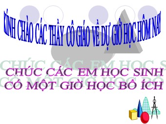 Bài giảng môn Đại số Lớp 8 - Chương 2 - Bài 5: Phép cộng các phân thức đại số (Bản hay)