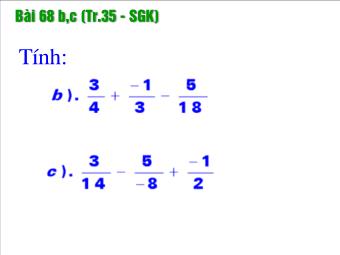 Bài giảng môn Đại số Lớp 8 - Chương 2 - Bài 7: Phép nhân các phân thức đại số (Chuẩn kĩ năng)