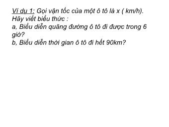 Bài giảng môn Đại số Lớp 8 - Chương 3 - Bài 7, Phần 2: Giải bài toán bằng cách lập phương trình (Bản chuẩn kĩ năng)