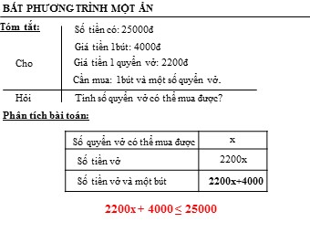 Bài giảng môn Đại số Lớp 8 - Chương 4 - Bài 3: Bất phương trình một ẩn (Bản chuẩn kĩ năng)