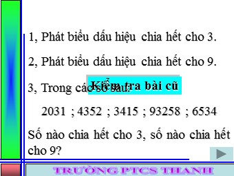 Bài giảng Đại số Lớp 6 - Tiết 23: Luyện tập (Bản hay)