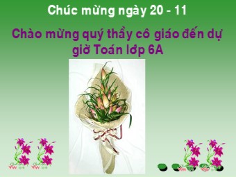 Bài giảng điện tử môn Đại số Khối 6 - Chương 1 - Bài 18: Bội chung nhỏ nhất (Bản mới)