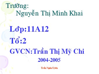 Bài giảng Dòng nhiệt điện