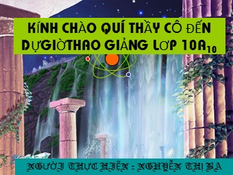 Bài giảng môn Vật lí Lớp 10 - Bài 12: Lực đàn hồi của lò xo. Định luật Húc