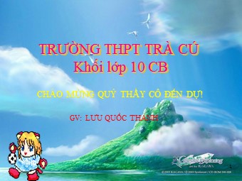 Bài giảng Vật lí Lớp 10 - Bài 11: Lực hấp dẫn. Định luật vạn vật hấp dẫn - Lưu Quốc Thanh