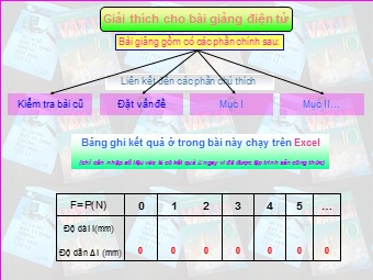 Bài giảng Vật lí Lớp 10 - Bài 12: Lực đàn hồi của lò xo. Định luật Húc (Chuẩn kĩ năng)