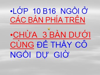 Bài giảng Vật lí Lớp 10 - Bài 28: Cấu tạo chất. thuyết động học phân tử chất khí (Bản mới)