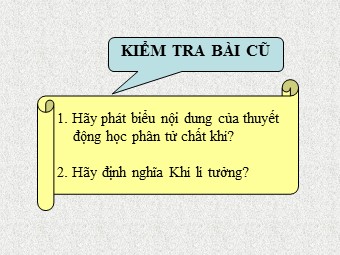 Bài giảng Vật lí Lớp 10 - Bài 29: Quá trình đẳng nhiệt. Định luật Boyle, Mariotle - Hoàng Hải Hà