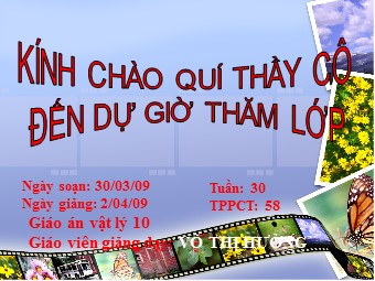 Bài giảng Vật lí Lớp 10 - Bài 34: Chất rắn kết tinh. Chất rắn vô định hình - Võ Thị Hường