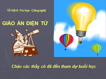 Bài giảng Vật lí Lớp 10 - Bài: Quá trình đẳng tích. Định luật Sác-lơ