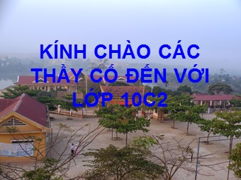 Bài giảng Vật lí Lớp 10 - Phương trình trạng thái khí lí tưởng