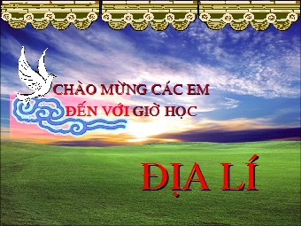 Bài giảng Địa lí 10 - Thực hành 