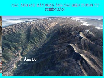 Bài giảng Địa lí 10 - Thực hành 