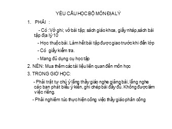 Bài giảng Địa lí Lớp 10 - Bài 1: Các phép chiếu hình bản đồ cơ bản (Bản hay)