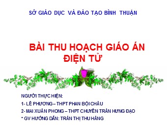 Bài giảng Địa lí Lớp 10 - Bài 12: Sự phân bố khí áp. Một số loại gió chính - Lê Phương
