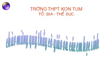 Bài giảng Địa lí Lớp 10 - Bài 16. Sóng. Thuỷ triều. Dòng biển - Trần Thị Thanh Thương