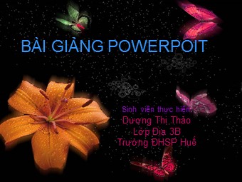 Bài giảng Địa lí Lớp 10 - Bài 21: Quy luật địa đới và quy luật phi địa đới - Dương Thị Thảo