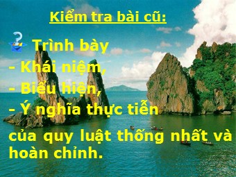 Bài giảng Địa lí Lớp 10 - Bài 21: Quy luật địa đới và quy luật phi địa đới (Bản đẹp)