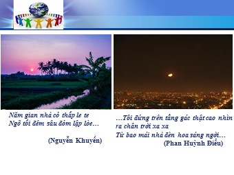 Bài giảng Địa lí Lớp 10 - Bài 24: Phân bố dân cư. Các loại hình quần cư và đô thị hóa